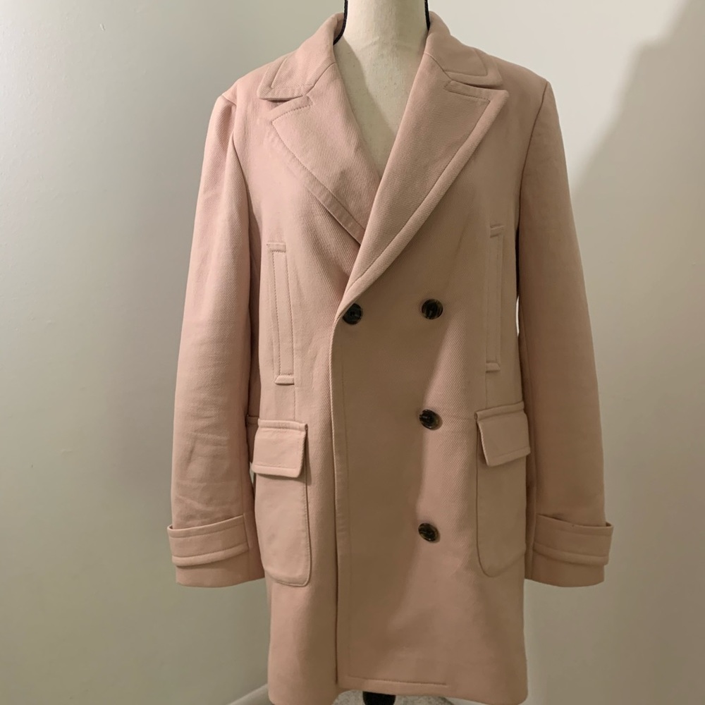 Ann Taylor Pink Peacoat